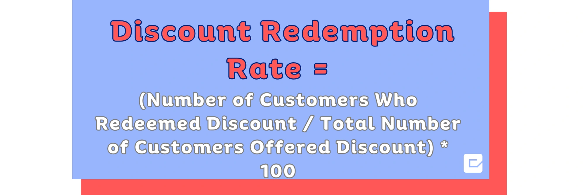 Discount Redemption rate in Amazon KPI metrics