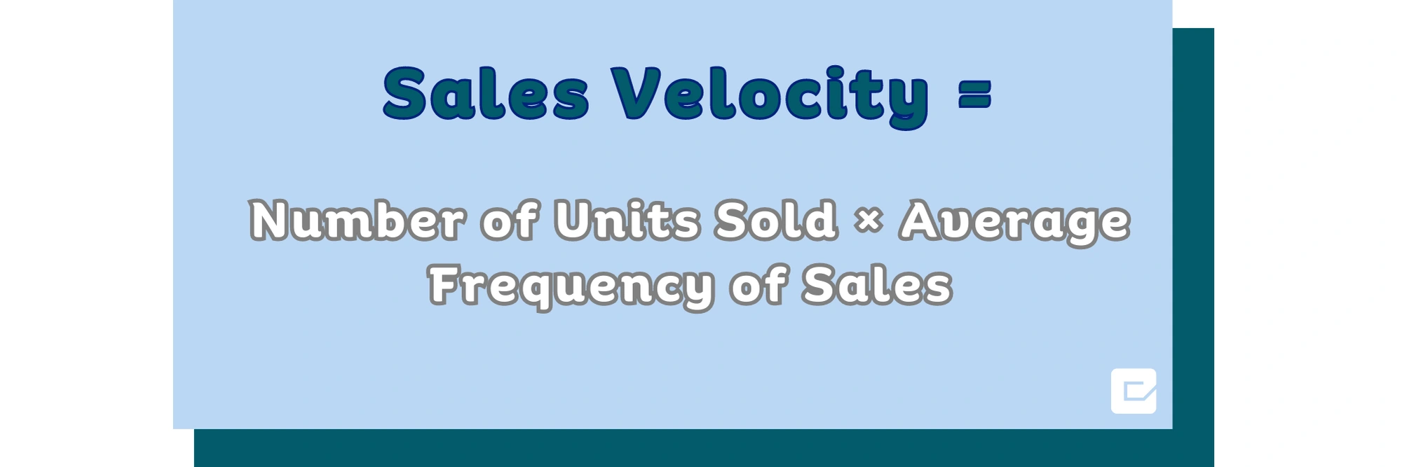 Sales Velocity in Amazon KPI metrics