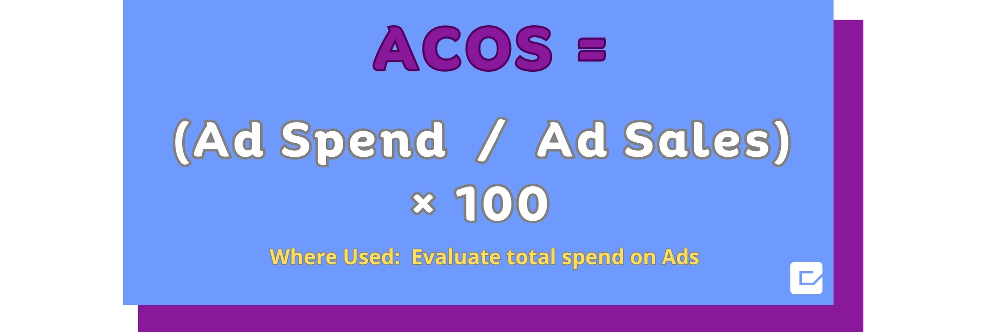 What is ACoS