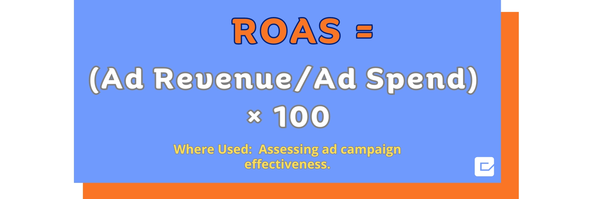 What is ROAS